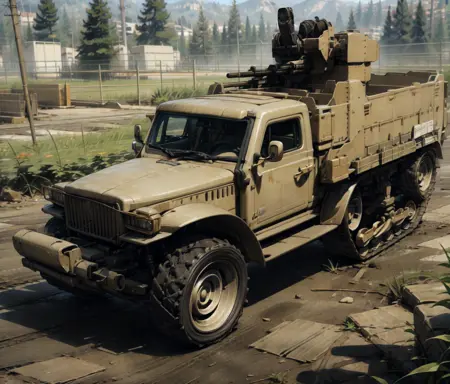 Half Track(from GTA5) Loha