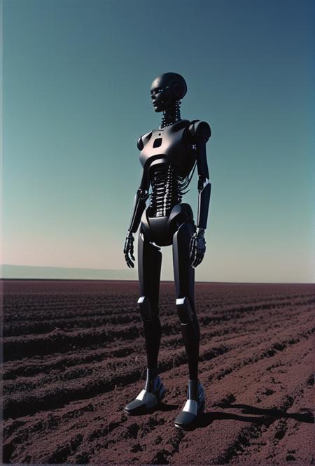(Color resplendent analog photographic visual metaphor picturing civilization as Cybernetic Technocratic arbitrary purgatory)(evocative depth of field)(absolute sharpness)(true black point)(art of irony)(relativistic gradients)
<lora:LCM-LoRA-XL_V1:0.21>
<lora:SDXLHighDetail_v5:0.3>
<lora:MJ52:.6> 
<lora:JuggerCineXL2:.6>