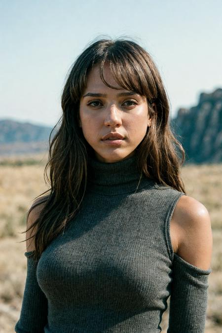 A stunning intricate full color RAW closeup photo of skswoman, subject, 8k uhd, dslr, soft lighting, high quality, film grain, Fujifilm XT3
(Jessica Alba:1), wearing a black turtleneck, epic character composition, by ilya kuvshinov, alessio albi, nina masic, sharp focus, natural lighting, subsurface scattering, f2, 35mm, film grain