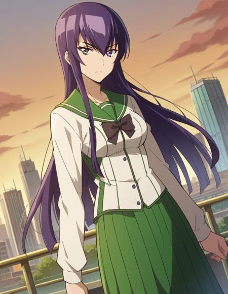 Saeko Busujima (毒島 冴子) - Highschool of the Dead (学園黙示録 