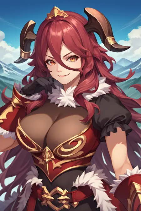 Mym/慕慕 (Dragalia Lost) SDXL LoRA | 3 Outfits [Pony Diffusion]