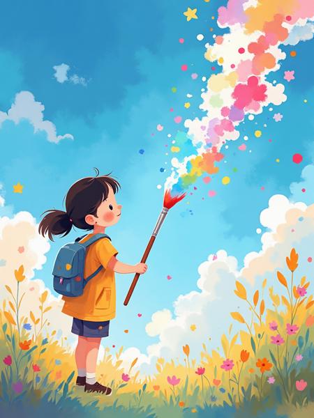 Kid Book illustration | Lâm Panda F1