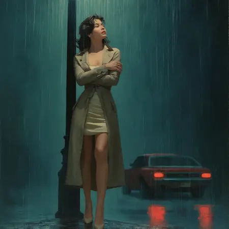 Painted Retro Pulp Covers