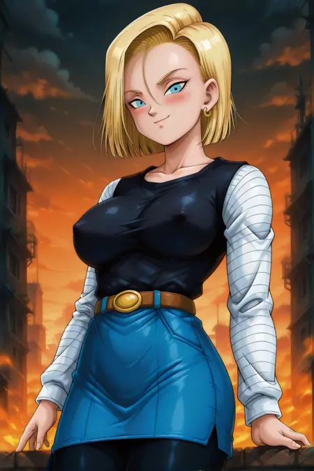 illustrious Android 18 02