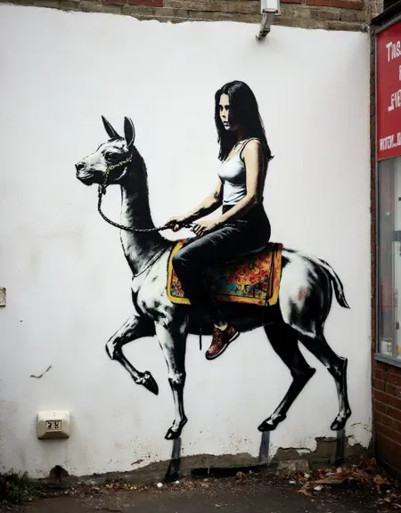 Bansky style - Flux1.D