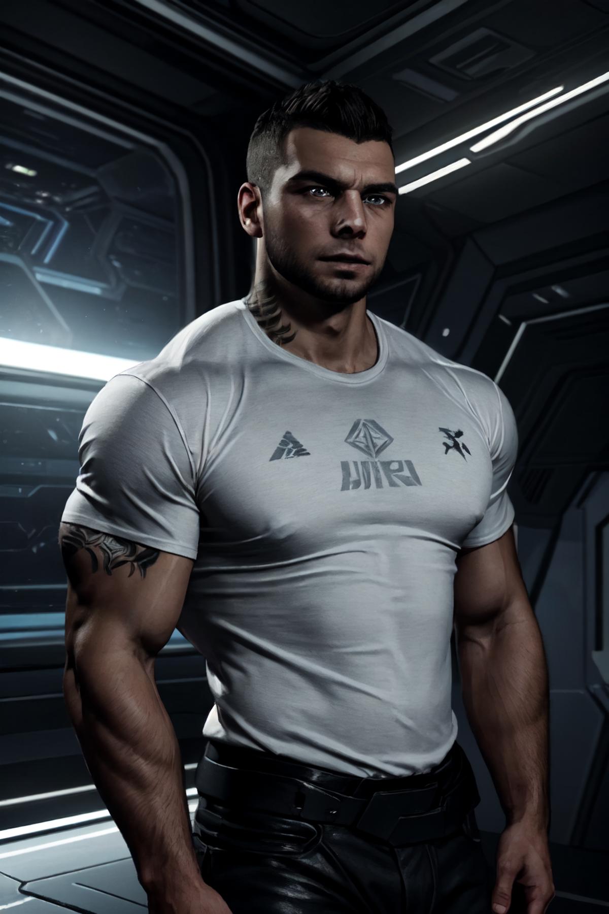 James Vega - Mass Effect image by Berthault147