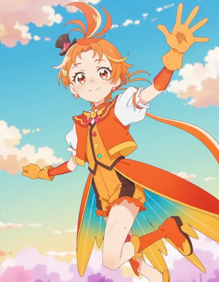 Cure Wing (Hirogaru Sky! Precure) / キュアウィング(ひろがるスカイ！プリキュア)