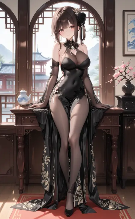 [cosplay]Chen hai (vestibule of wonders) Azur Lane/镇海 奇响华殿 碧蓝航线