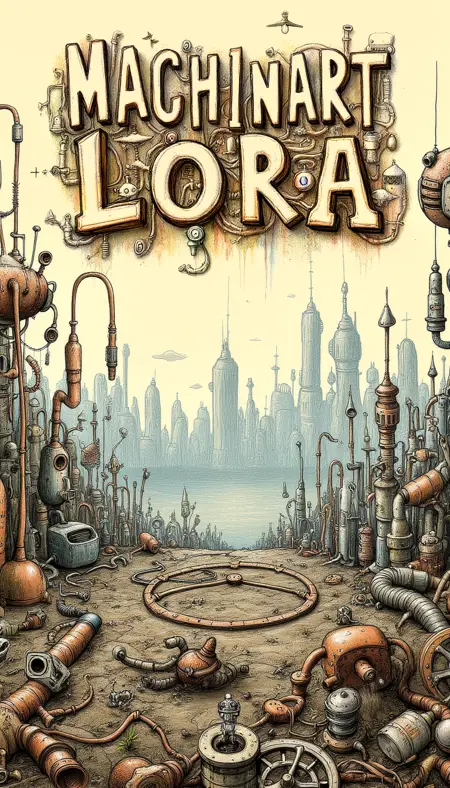 Machinart Lora - Machinarium Style (Flux)