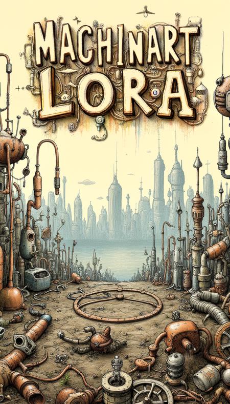 Machinart Lora - Machinarium Style (Flux) v1.0