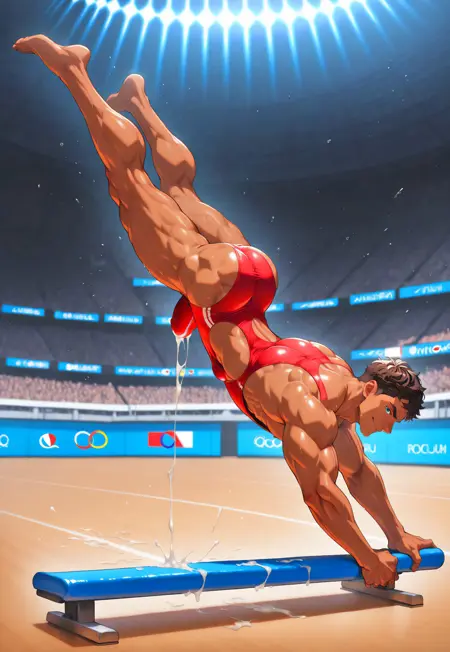 Pommel Horse - Gymnastics - Gymnast - Balance Beam