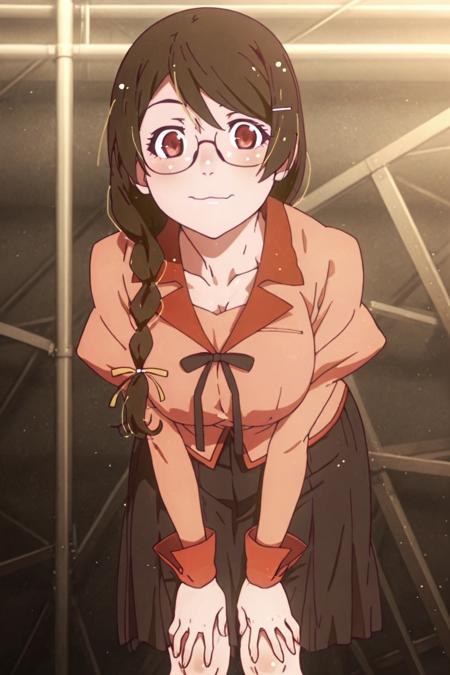 Hanekawa Tsubasa (Kizumonogatari) Illustrious
