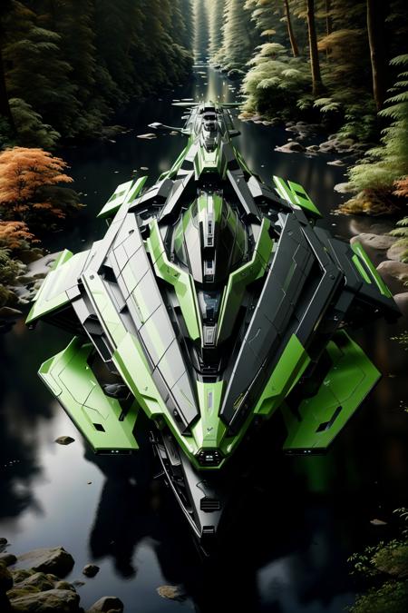Futuristic Aircraft/Spacecraft Generator Concept v2.0 - LoHa