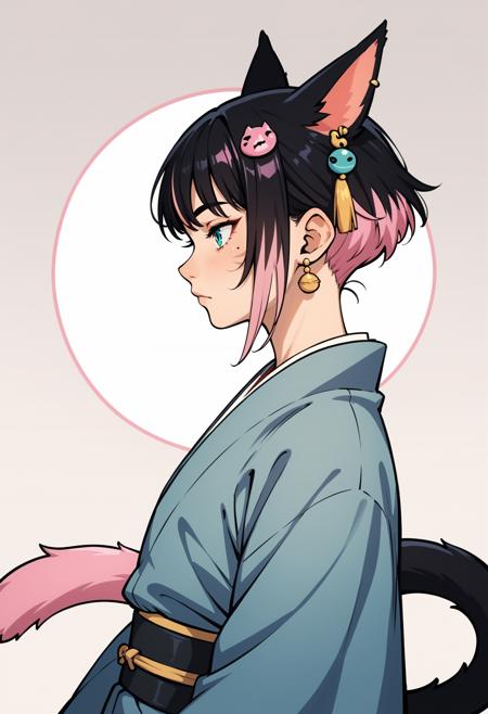 Miqo'te Embedding Set Female & Male Portraits Pony XL FemMiq_PDXL