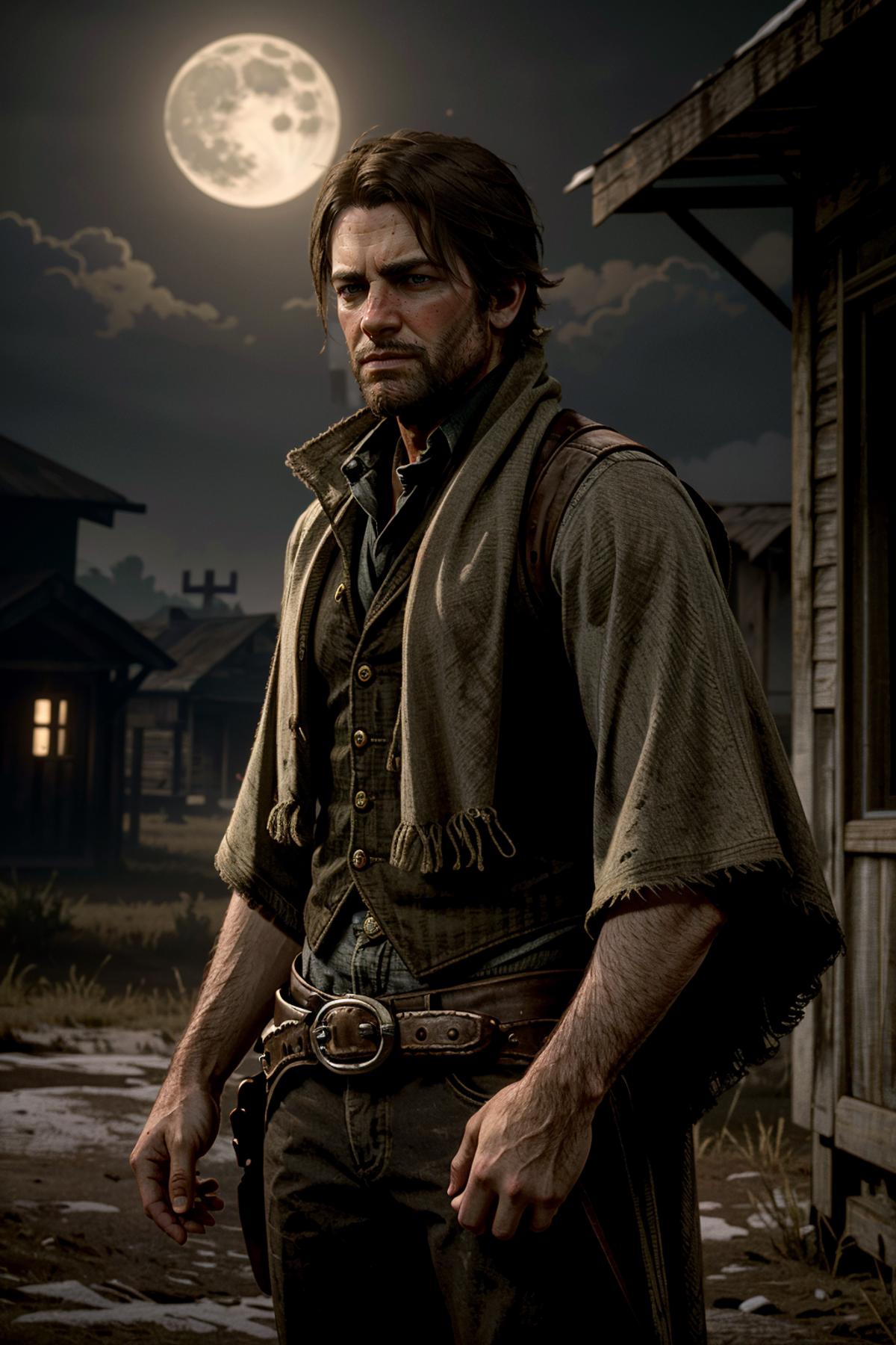 Arthur Morgan from Red Dead Redemption 2 image by BloodRedKittie