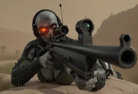 Metal Gear Solid V Camouflage Skulls Unit (Sniper Skulls)