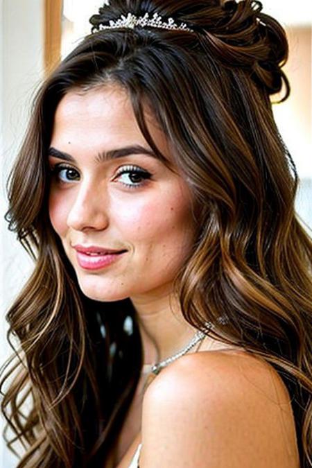 Timida e dolce:  una ragazza che ha un viso delicato, dei capelli mori e degli occhi verdi.  sempre discreta e riservata. Ha una sensibilit profonda e una fantasia vivace.  una persona gentile e romantica.