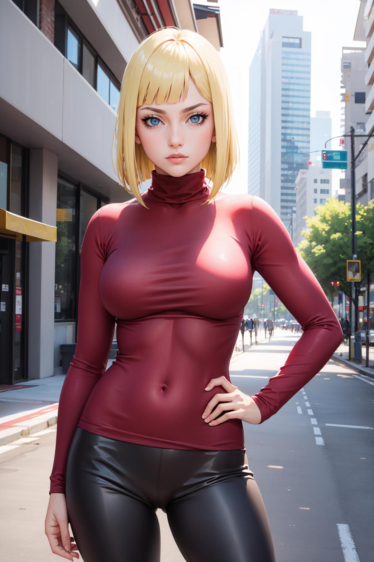 Samui (Naruto) LoRA - v1 | Stable Diffusion LoRA | Civitai