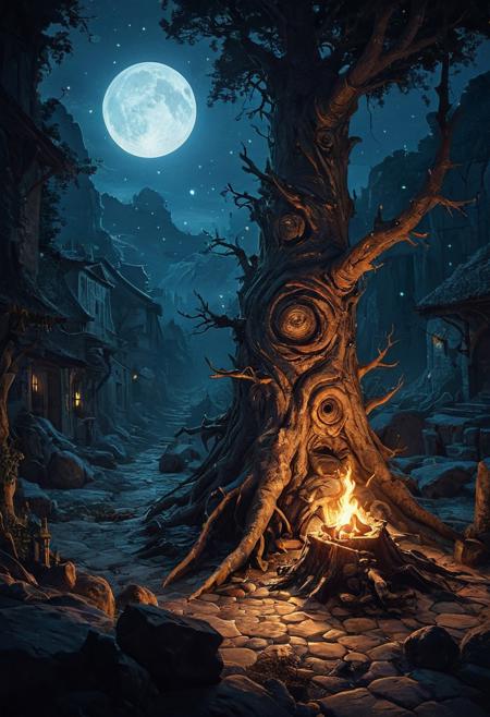 a wanderer between worlds in flowing clothes, (epic landscape:1.5),  (style Historical drawing), (style Historical painting),best quality, masterpiece, extremely detailed,  professional  art,  professional painting, an extremely delicate and beautiful, dynamic,  great lighting, perfect shading, professional shading, depth of field,   side soft light, elegant, gorgeous, highly detailed,   full shot, uncropped,   pure genious, absolutely perfect,  highly detailed, breathtaking,
image style is unreal engine with detailed Cyanotype  incluence ,, inside of tavern of a medevial town of the baroque era in the style of Terry Pratchet , blackhole and big gas giant and galaxy , beautiful light scenery, cinematic lighting, light beams , in the style of a mix between unreal engine  , Fill Light Mosaic/Pixelation and Fisheye Distortion and Swirl Bokeh , , hard contours Brian Froud and 3d render  , rossdraws global illumination and Soft Edge Lighting Mosaic/Pixelation and HDR (High Dynamic Range) and Motion Blur and Glow/Soft Focus , , fluid John Howe as ((photo raw, hdr, highres, best quality)), , at night ,a large, ancient tree with glowing runes carved into its bark, surrounded by magical light.,
<lora:psychedelic_trip:0.7> psychedelic trip,
<lora:EldritchRomanceIllustration1.3.1:0.5>,
<lora:- SDXL - vanta-black_contrast_V3.0:0.2>,
<lora:add-detail-xl:1>,
<lora:detailed_notrigger:1>,