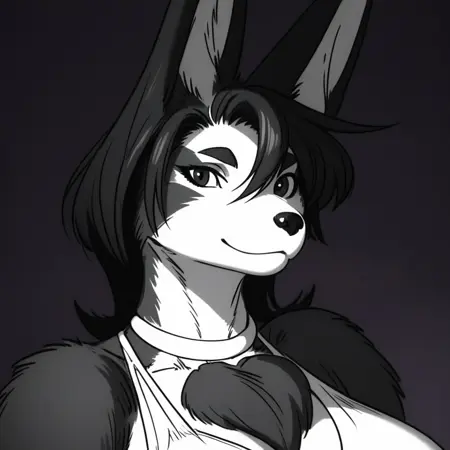 Golden Cat Tete Dog Girl (Fusisya O)