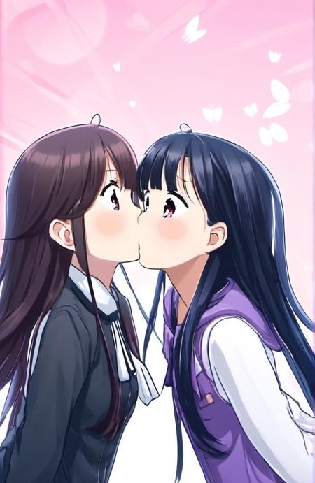 accidental kiss