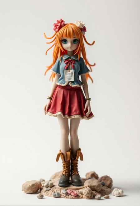 extreme frilled girl diorama style