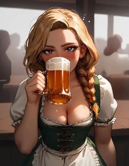 Drinking Beer [Concept]