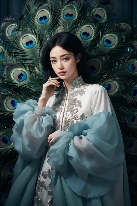 孔雀风Peacock style