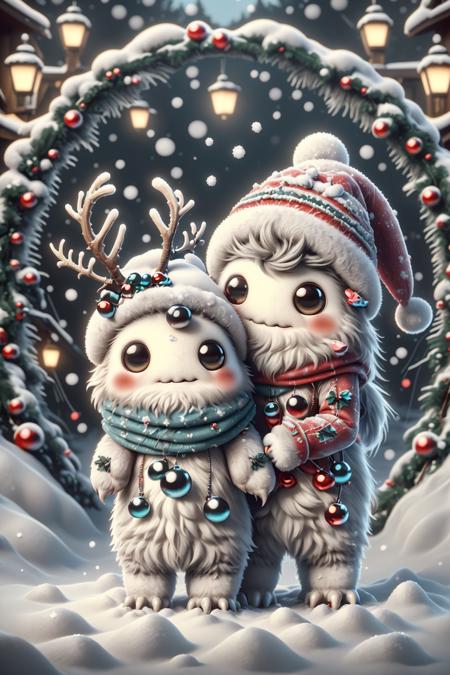 Christmas Critters [LoRA 1.5+SDXL] SD 1.5