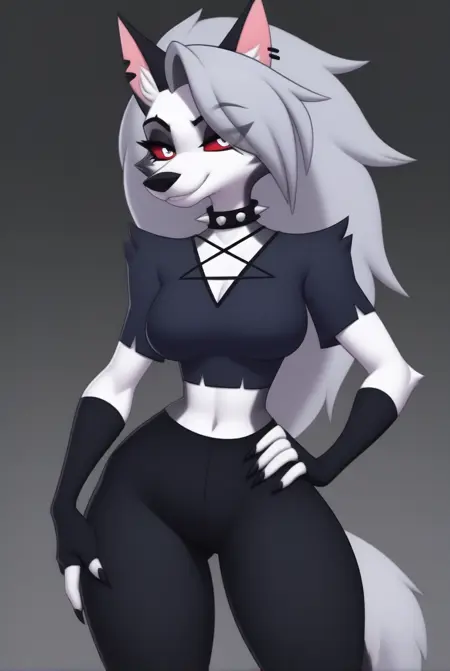 Pony v7 & qwen Image loona helluva boss LoRA