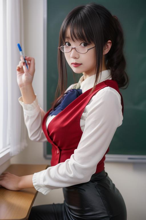 风见瑞穗的教师制服 mizuho kazami teacher uniform image by Thxx