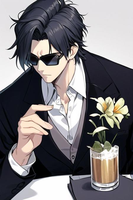 salt,
solo, 1boy, male focus, black hair, sunglasses, shirt, formal, suit
<lora:flifla-v1.0:1>