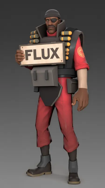Demoman - Team Fortress 2 (Flux)