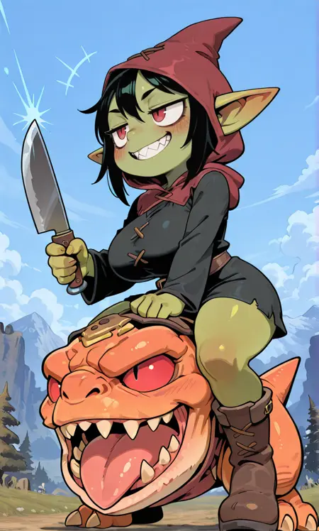 Night Goblin Squig Hoppers (robe)