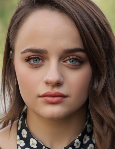 analog photo, joey king, close-up, sharp, natural lighting