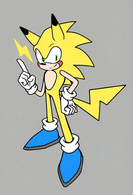 Sonichu (Sonichu/Friday Night Funkin Vs Sonic.exe) Illustrious v1