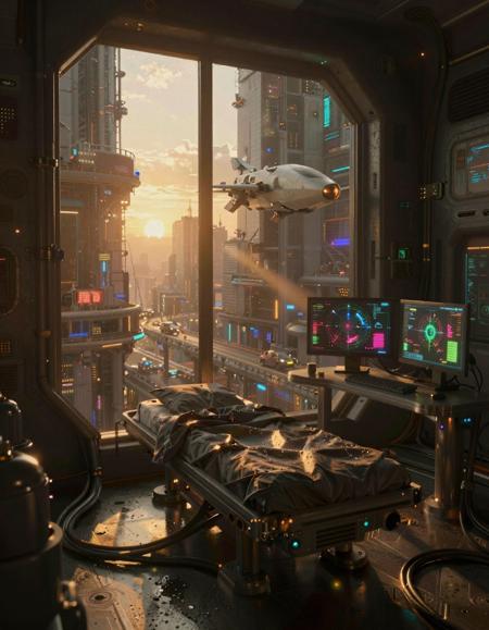 ROOMS : Cyberpunk Bedrooms and more - Z Image Turbo v1.0