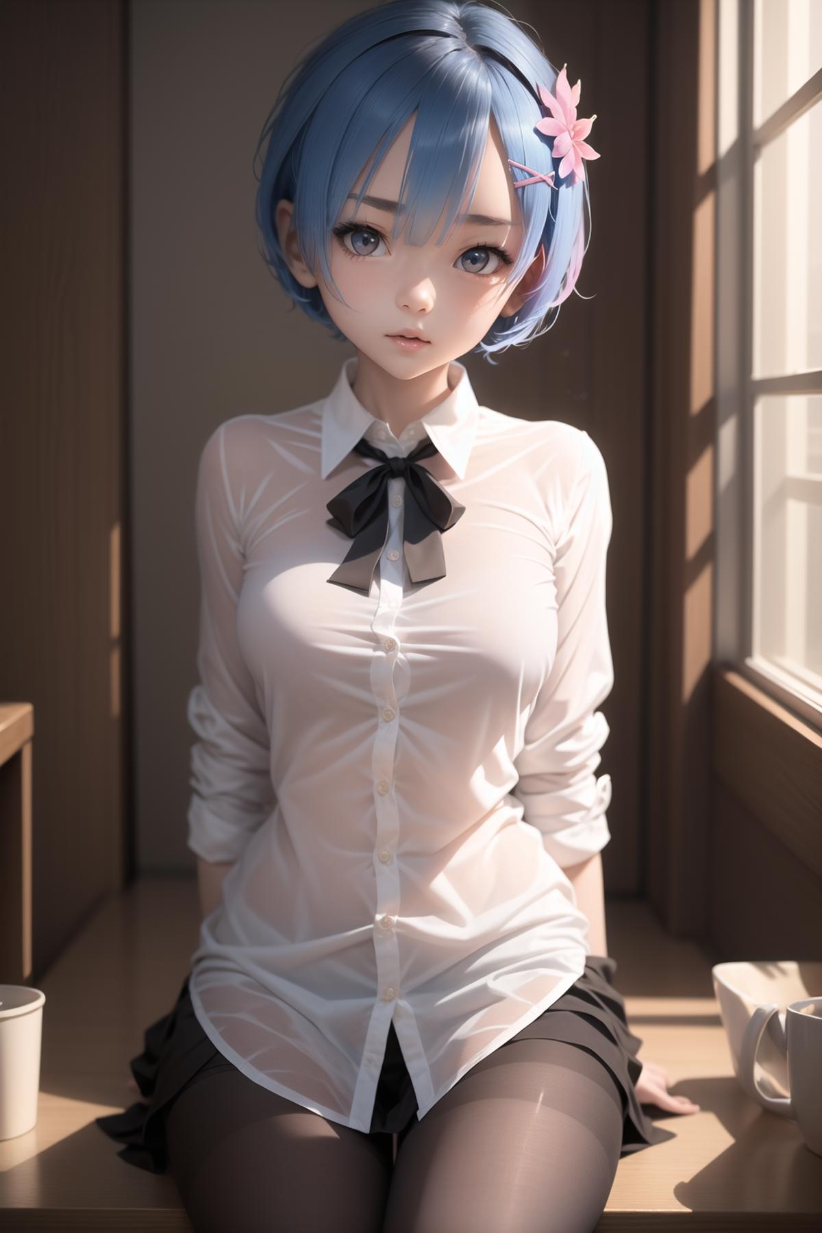 Rem | Re:Zero | Extended Character LoRA image by Anzhc