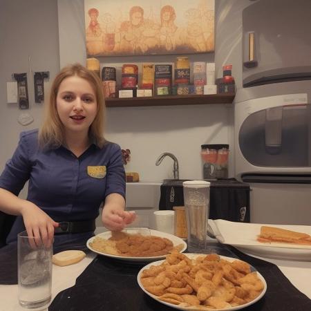 Я рассказал эту истори своей близкой подруге, жене приятеля- Ире, с которой у меня были очень доверительные отношения. И 
Встретились. Погуляли по ночному городу, взяли бутылочку полусухого белого, куру гриль, салатик. Сидим на высоком берегу, общаемся, перекусываем. 
Девчонки явно симпатичны друг другу, общаются, отошли вместе ненадолго, вернулись.
Сидим дальше. Кидаю вопросительный взгляд на Иру. Та лукаво улыбается.
Поглаживаю Дашу, пока они общаются. Даша целует меня, я отвечаю и вот у нас уже как надо всё идёт. Ира наблюдает- глаза горят, улыбка хищная...
Потом сползает с неё на колени перед Дашей, подымает подол её платья и что-то там делает. 
Проводит рукой по промежности, Дашка вздрагивает и испускает лёгкий стон (трогать руками вульву мне не запрещала, даже мастурбировать). 
Я продолжаю её целовать, член колом, моя одна рука на её шее, вторая на талии.
И тут Ира головой ныряет к Дашиной промежности, явно касается, Даша вздрагивает, широко распахивает глаза, видит меня, мычит мне в рот и начинает двигать попой. 
В её глазах пелена, хватает меня за член через штаны, расстёгивает мне пояс, сыпется вниз и просто заглатывает член, не прекращая стонать и дрожать.