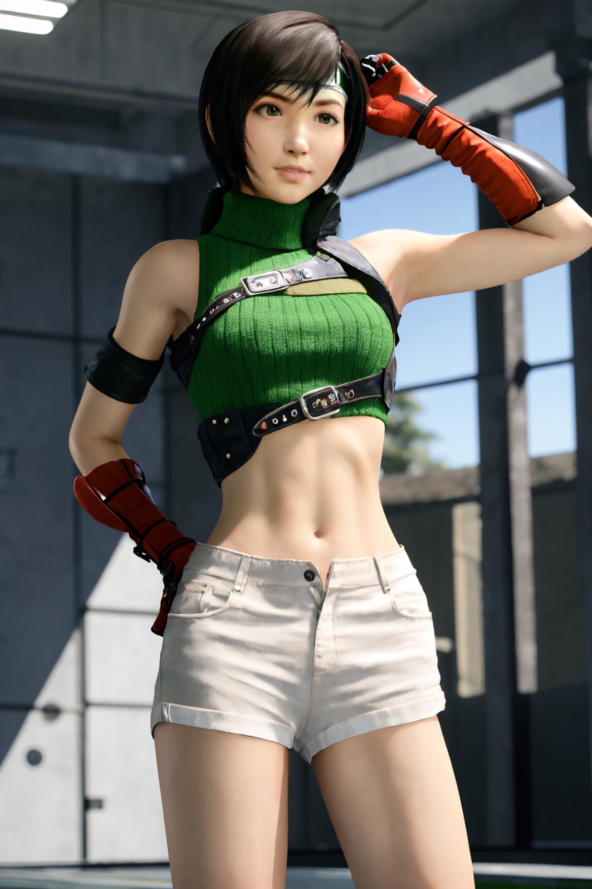 Yuffie Kisaragi from FF7RE image by Monobot