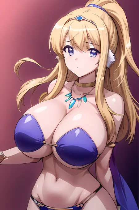 Tiffania Westwood Belly Dancer Outfit - Zero No Tsukaima (Familiar of Zero) S3E11