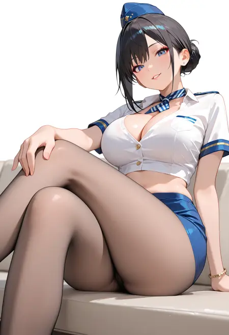 Flight Attendant/Stewardess Costume for Illustrious