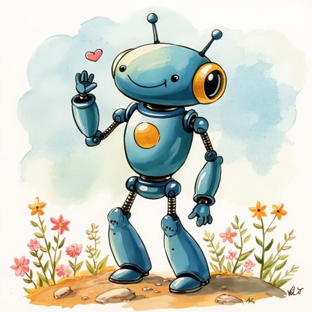 80s Hand drawn animation / cartoon style for backgrounds, illustrations and arts [Flux] v1.0