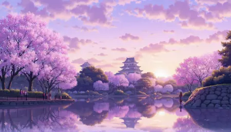 Anime Background Illustration FLux