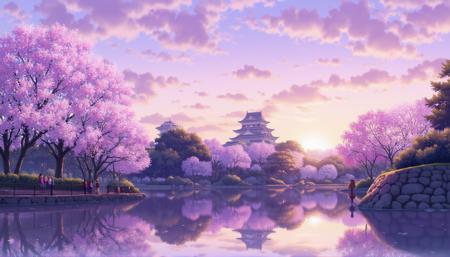 Anime Background Illustration FLux V1