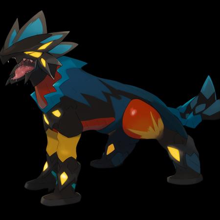 <lora:pokemon_pony_xl:1.1>, Type: Normal, Type: Rock Egg Group: Ditto The creature's internal organs glow faintly, illuminating its Indigo skin from within,The monster's saliva can form Copper crystals upon contact with air used to decorate its den,It possesses a Fuchsia frill around its neck, which it can erect to appear larger to predators,Its hide is patterned with Bronze swirls that shift slowly, mesmerizing anyone who gazes upon them.,It has a yellow (orange:0.8) stripe down its back that can flash brightly when it is in pursuit or fleeing,It has a Maroon tuft at the end of its tail that it uses to spread its scent and mark its territory.,Its tail can split into multiple Red strands each capable of intricate independent movements,Its song consists of a series of Gray notes, each with a specific meaning understood by its kind.,Its skin changes to a Pink hue during mating season attracting mates with its vibrant display,Its whiskers are tipped with Blue orbs that light up when navigating through dark Steel terrains, score_9, score_8_up, score_7_up, score_6_up, score_5_up, score_4_up.  Simple black background, (Masterpiece:1.3) (best quality:1.2) (high quality:1.1)