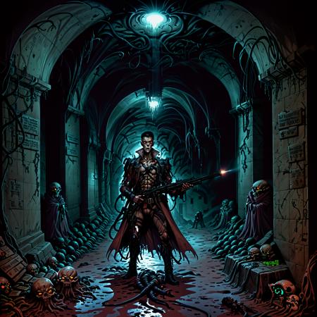 Heavy Metal Horror Comic Style (SDXL) Heavy Metal Horror Comic Style (SDXL)
