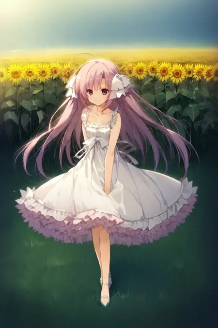 Yomi Natsusaki/夏咲咏 (A Long Summer Vacation at the Church of Sunflowers/向日葵の教会と長い夏休み)