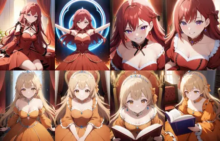 From Villainess to Savior - Characterpack - SDXL