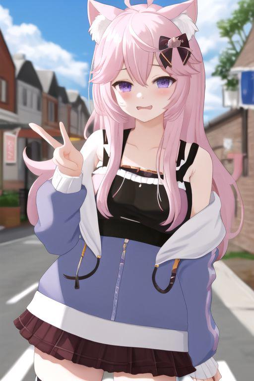 Nyatasha Nyanners (5 Outfits) | Independent VTuber image by killedmyself